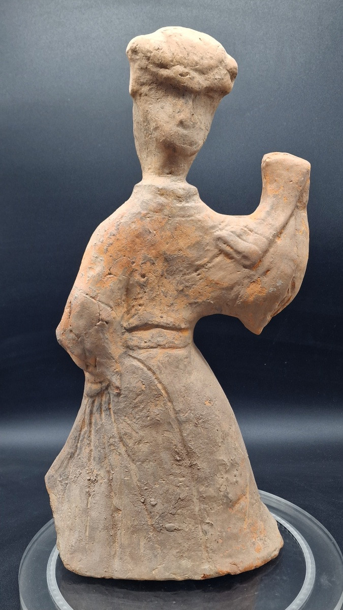 Chine - Danseuse En Terre Cuite - Province De Sichuan - Dynastie Han - TL-photo-2