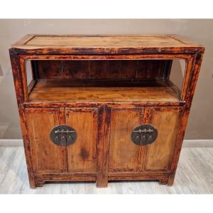 China - Small Tray Dresser - Elm - Shanxi - 19th