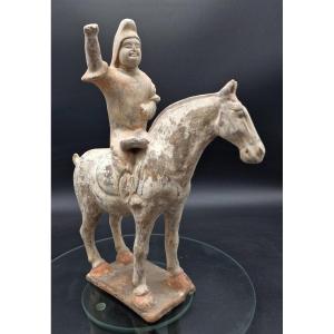 China - Musician Rider - Tang Dynasty - Tl