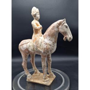 China - Persian Horsewoman - Tang Dynasty - Tl