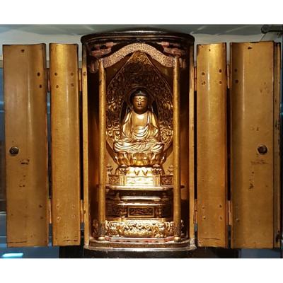 Butsudan - Buddha Amida Nyorai - Edo Era - Japan