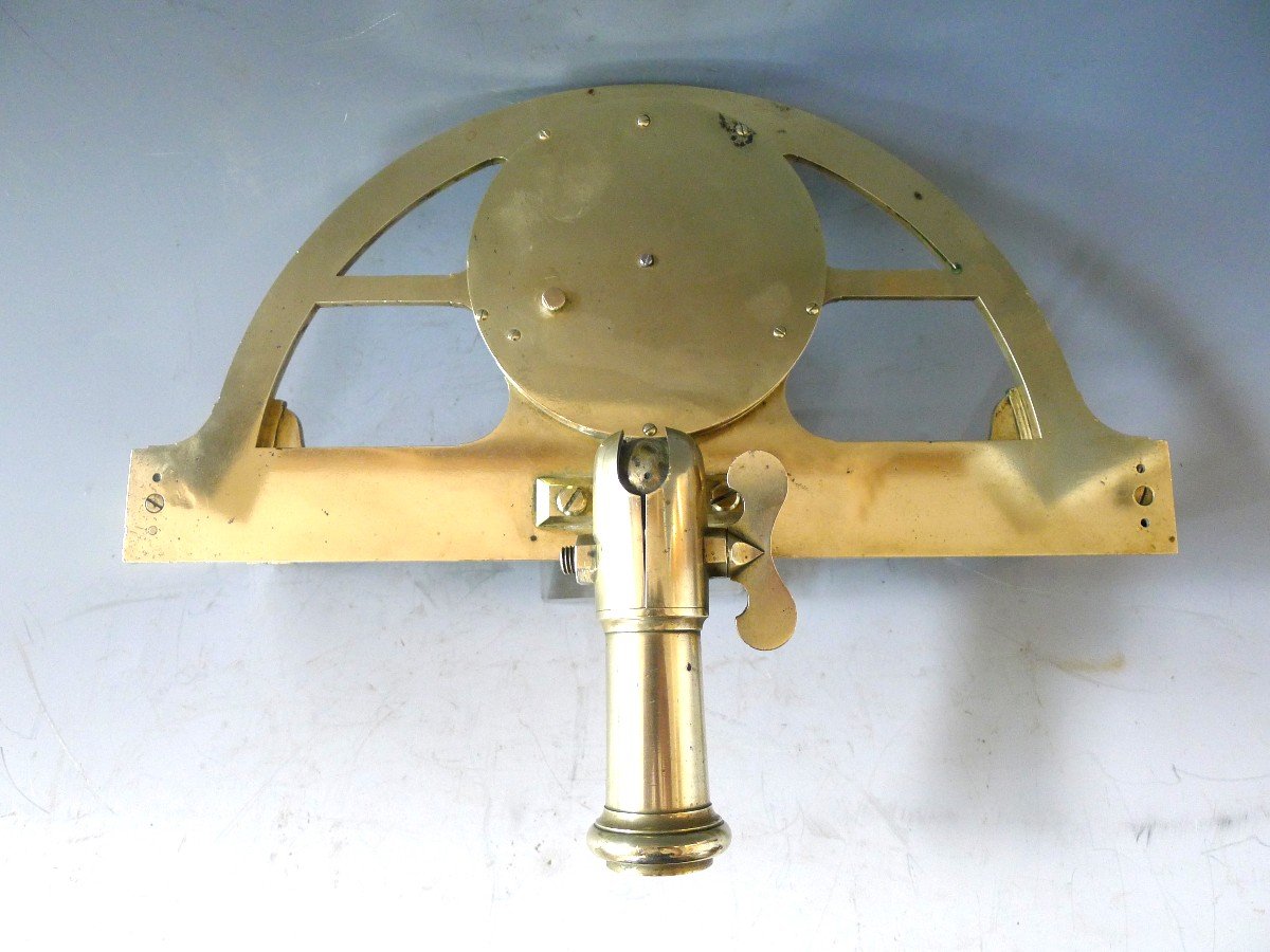 Large Pinnule Graphometer, Signed-photo-3