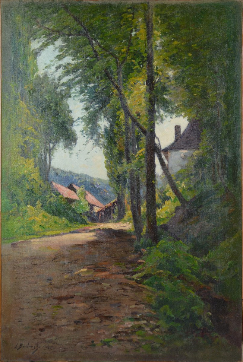 Louis-René Boulanger 1860-1917. "Chemin dans la campagne."