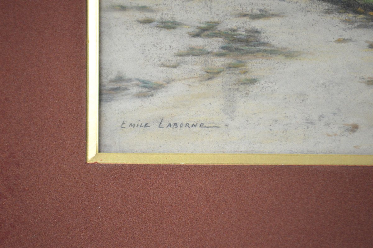 Edmé-émile Laborne 1837-1913. "the Former Private Garden Of The Tuileries." (annotated On The Back)-photo-4