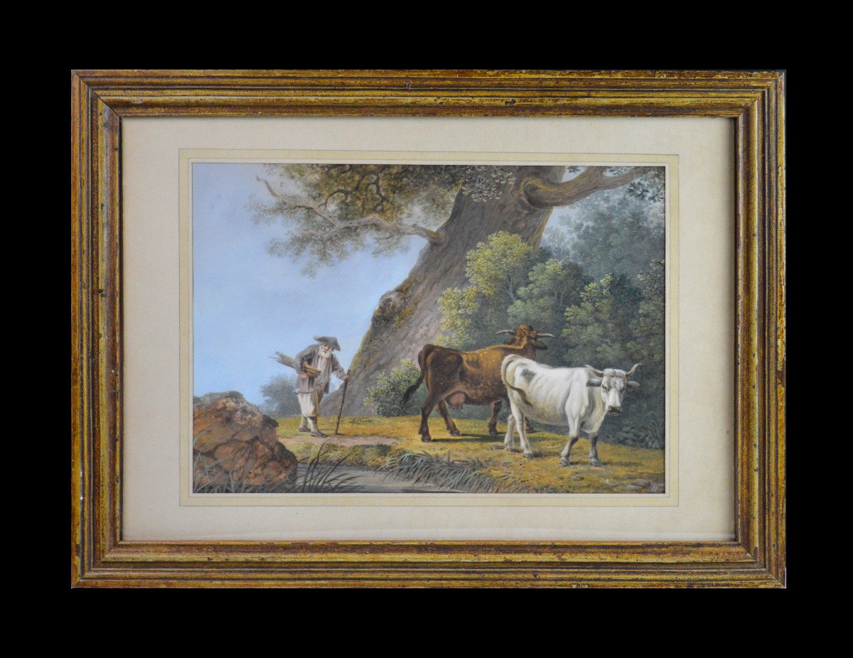 "pastoral." Circa 1800.