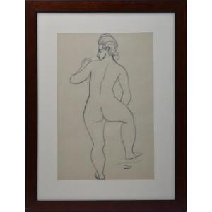 André Derain 1880-1954. "Femme nue debout."