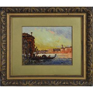 "view Of Venice." Early 20th Century.