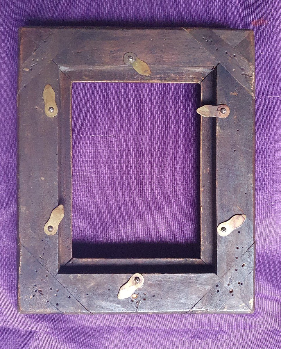 Louis XVI Frame, In Golden Wood, Mounted With Keys-photo-3