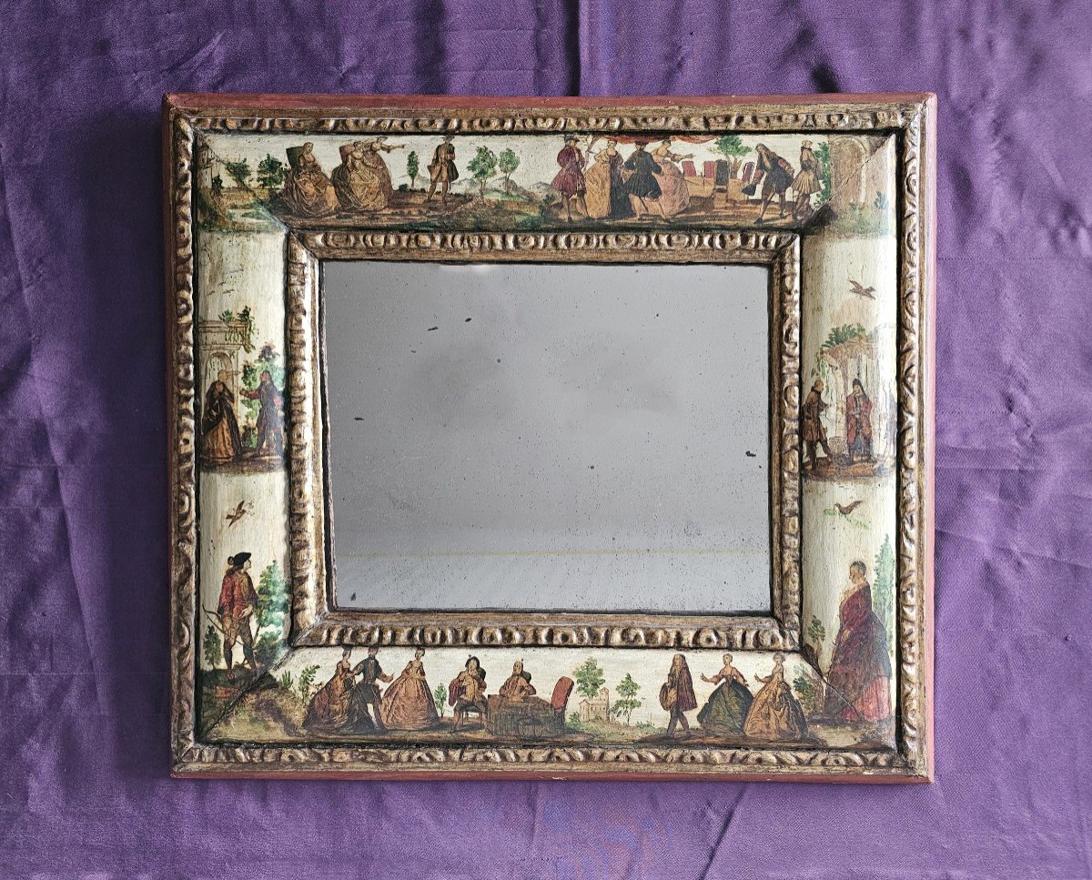 Italian Lacca Povera Frame (c24 0008) 