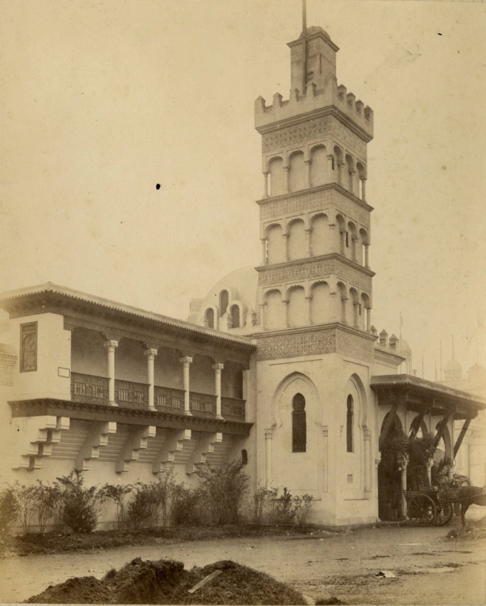 Saintin Henri (1846-1899) "pavilion Of Algeria - Universal Exhibition Of Paris 1889" Algiers -photo-3