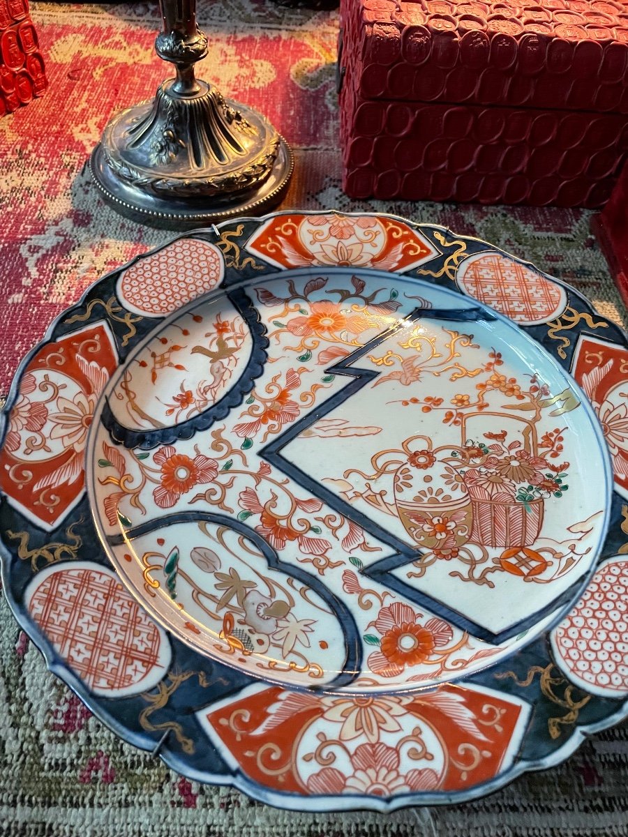 Beau Plat Imari Japon -photo-2