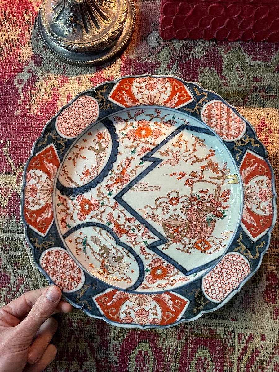 Beau Plat Imari Japon -photo-4