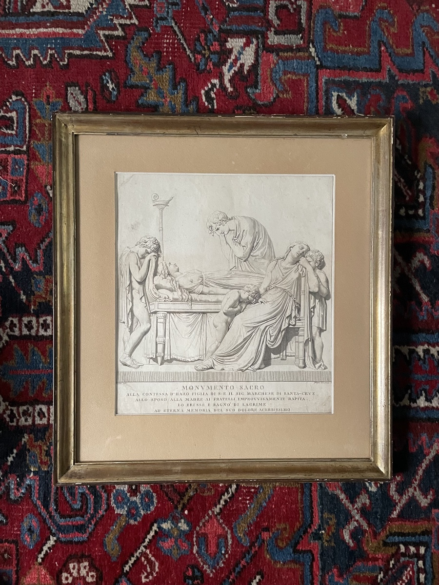 Estampe D’antonio Canova-photo-2