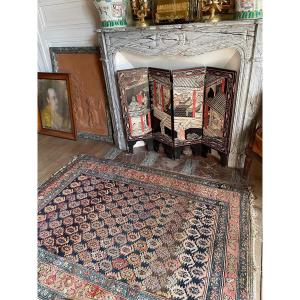 Tapis Oriental Avec Motifs