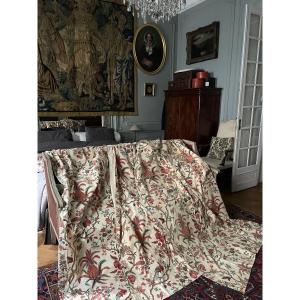 Two Pairs Of Toile De Jouy Oberkampf Curtains 