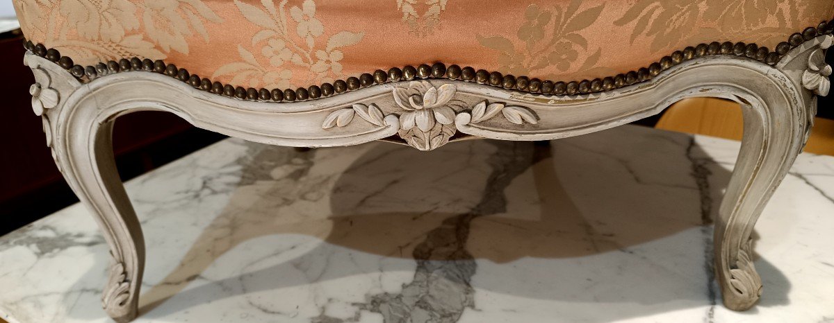 Paire De Bergéres De Style Louis XV-photo-3