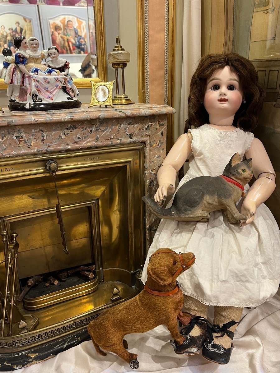 Belle Poupée Ancienne Française Bébé De Paris Par Rabery & Delphieu En Taille 2-photo-2