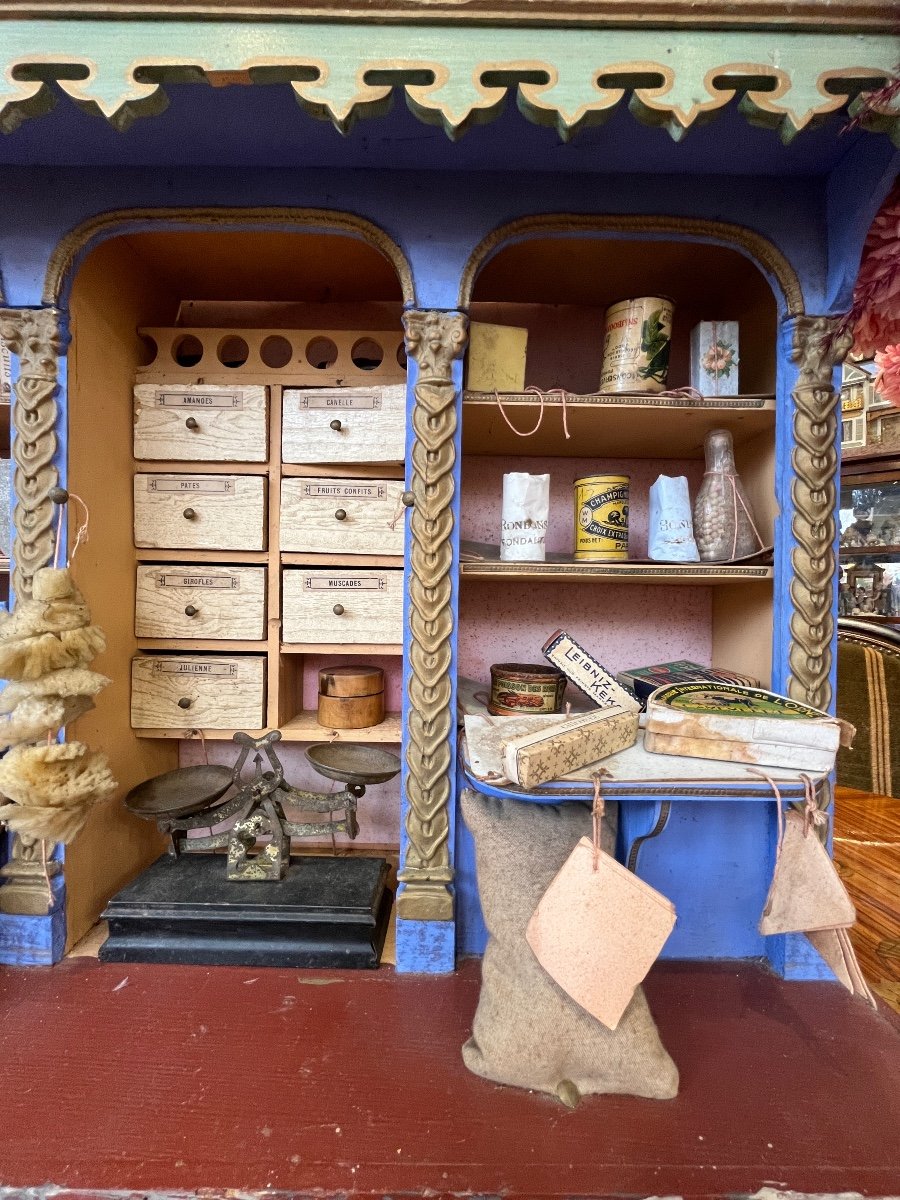 Ancienne épicerie Française En Bois « Epicerie Parisienne »-photo-4