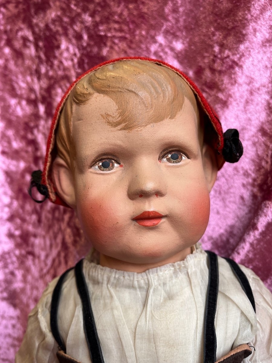 Rare Antique German Gunther Heine Doll -photo-2