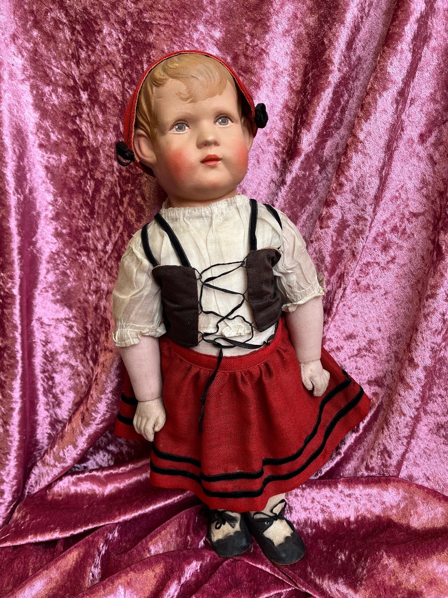 Rare Antique German Gunther Heine Doll 