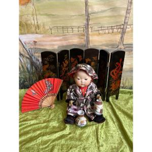 Nice 12 1/2" German Asian Armand Marseille Baby Doll