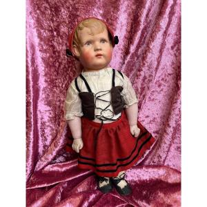 Rare Antique German Gunther Heine Doll 