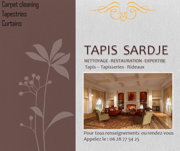 Tel: 06 28 77 54 25 - Sardje Carpets - Cleaning And Restoration Of Oriental And Antique Carpets In Nice, Monaco, Cannes-photo-8