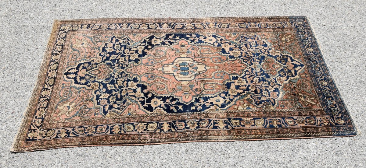 Oriental Carpet Iran Antic Sarouk: 1.28 X 2.09 M-photo-6