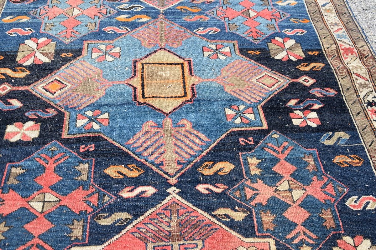 Old  Shirvan-baku A Size: 1.10 X 1.67 Meters" Quality: Wool On Wool Weft-photo-6