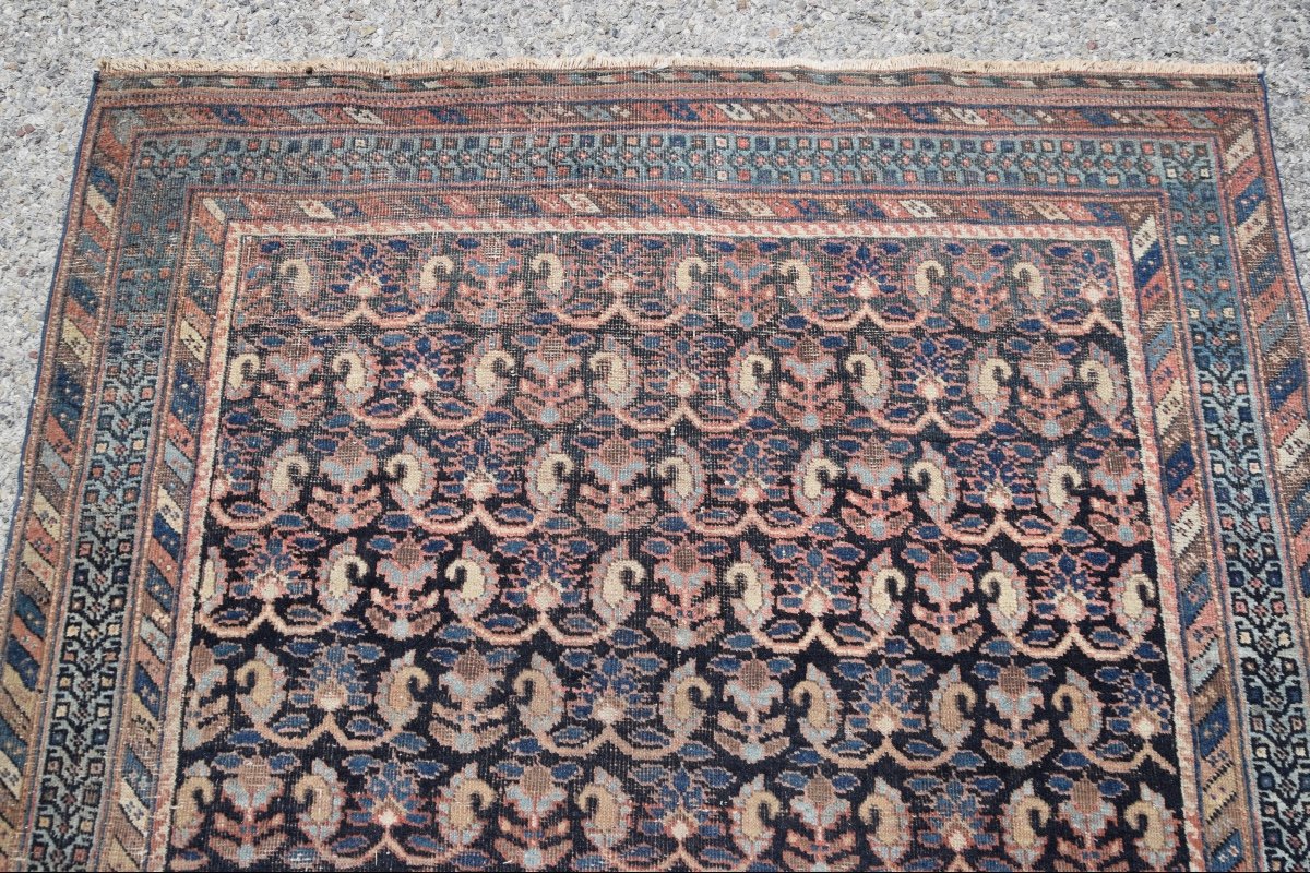 Tapis d'Orient Iran Afshar : 1,14 X 1,36 Mètres-photo-6