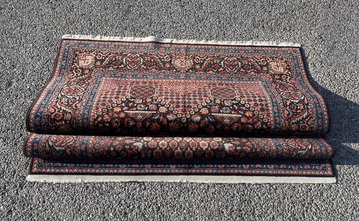 Oriental Rug India Agra: 2.00 X 1.30 Meters - Handmade - Quality: Wool-photo-4