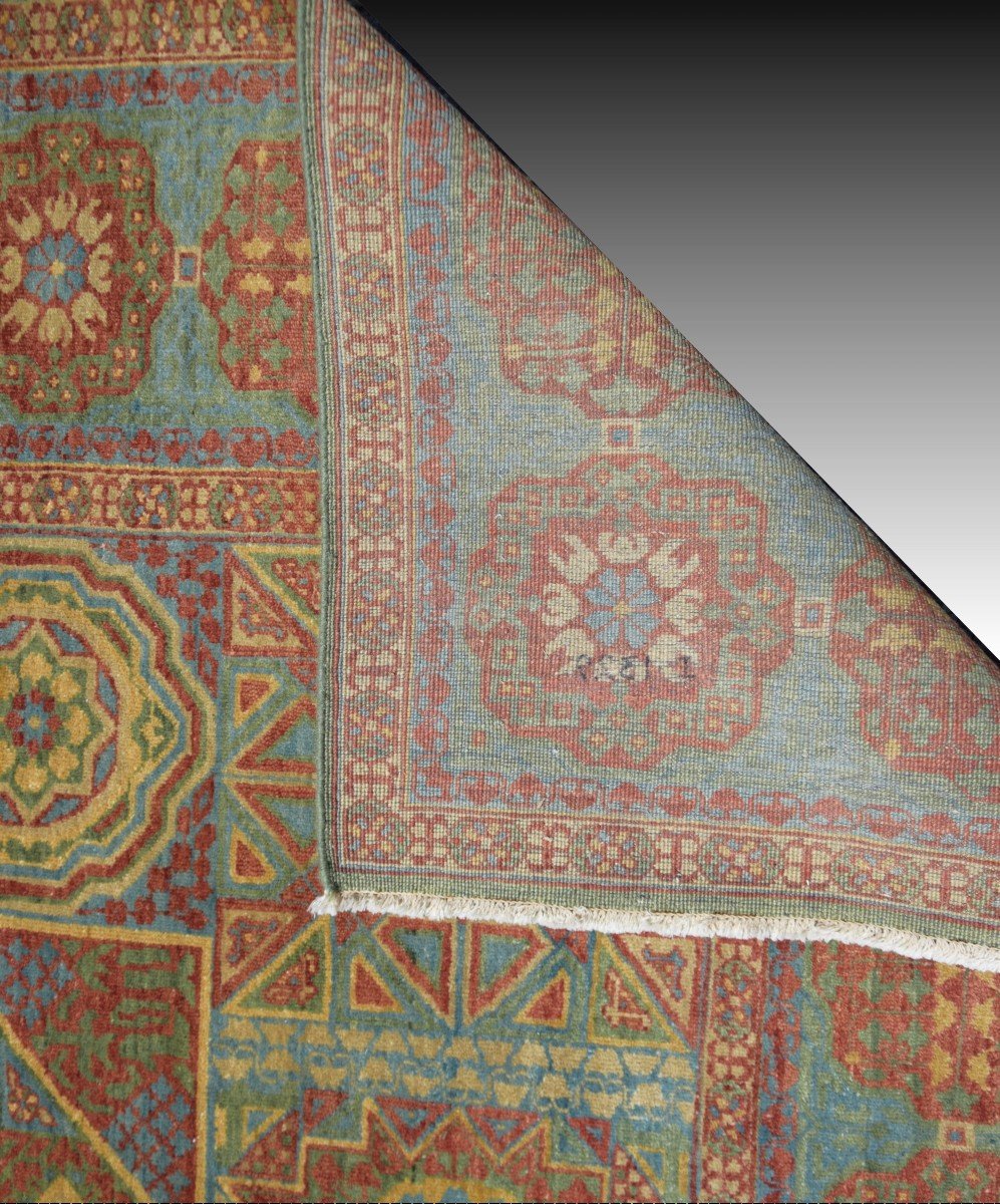 Tapis d'Orient Ziegler Mamlouk : 3.06 x 2.48 Mètres-photo-3