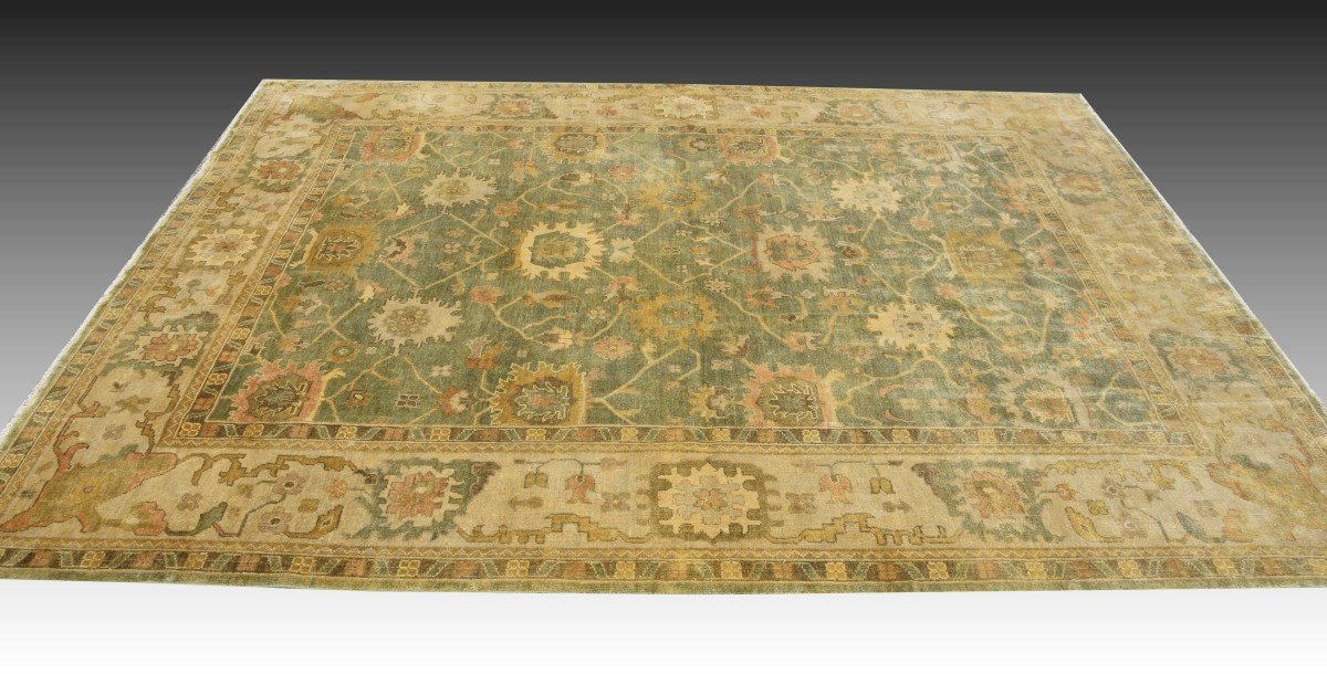 Tapis d'Orient Fait Main : Ziegler : 4.20 X 3.00 Mètres-photo-2