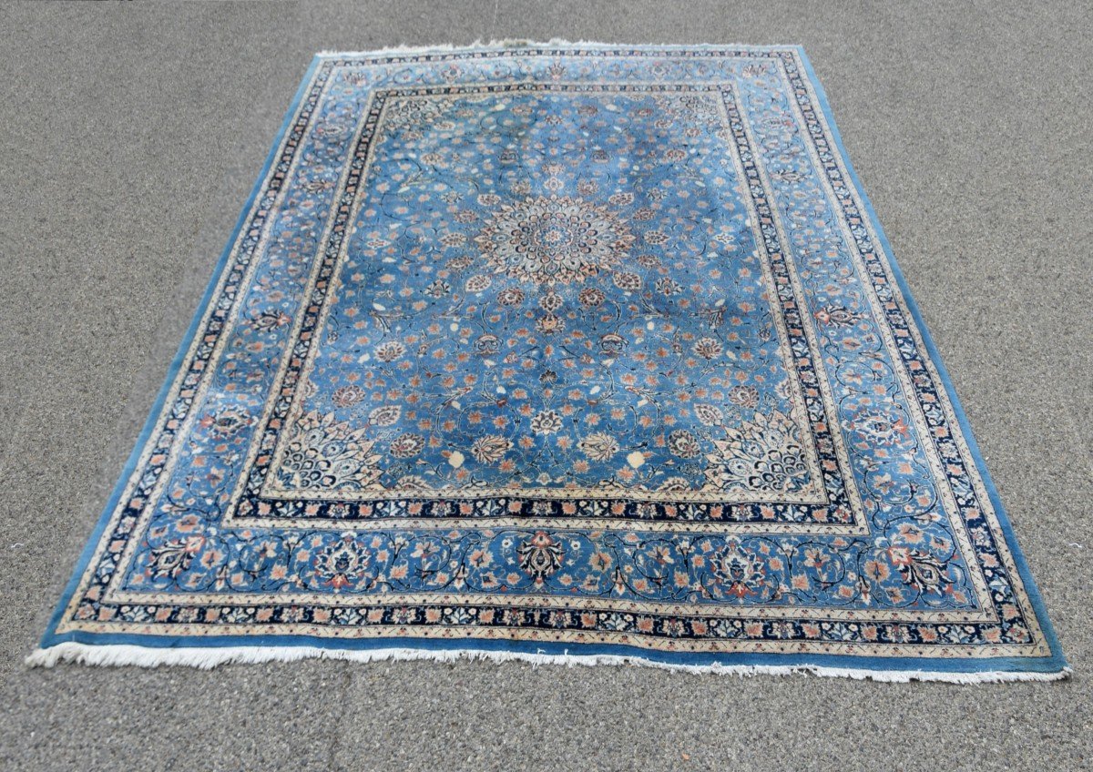 Oriental Persian Rug Iran, Kashan Persian -3.00 X 4.00 Meters-photo-2