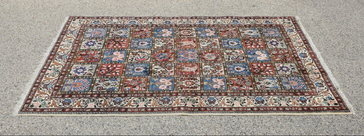 Tapis d'Orient Persan Iran Bakthiar Chaleshotor   Fait Main  : 2.40 X 1.60 Mètres -photo-5