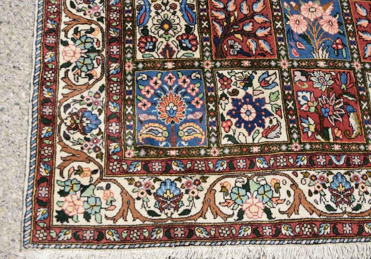 Tapis d'Orient Persan Iran Bakthiar Chaleshotor   Fait Main  : 2.40 X 1.60 Mètres -photo-6