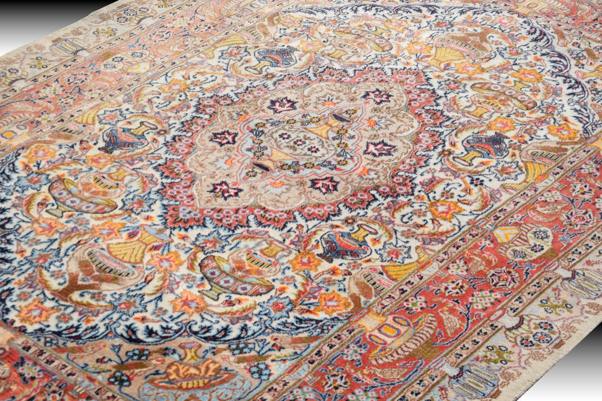  Kashmar Iran Wool Oriental Rug: 2.00 X 2.90 Meters