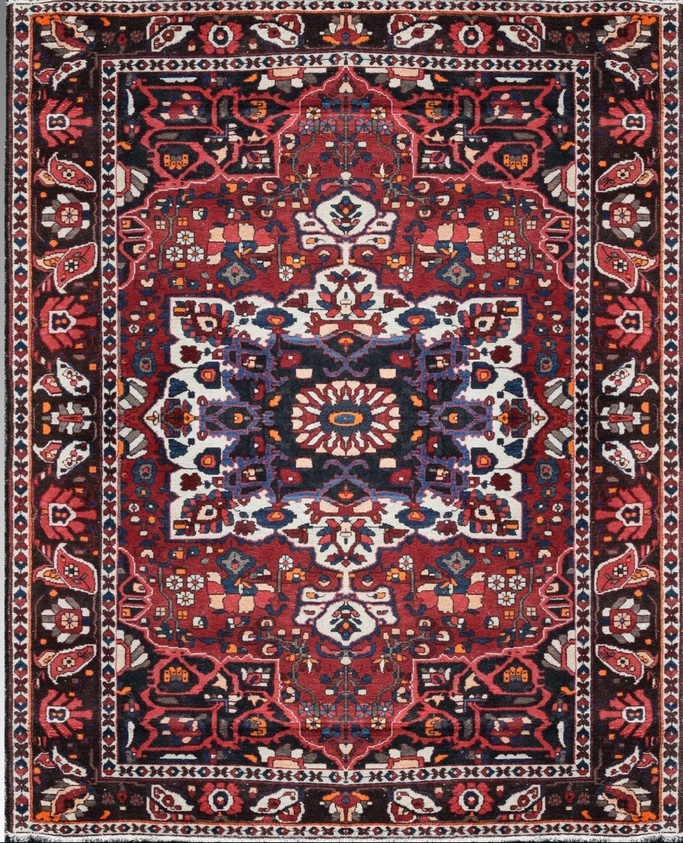 Tapis d'Orient Persan Iran Bakthiar -fait Main  : 3.10 X 2.00 Mètres