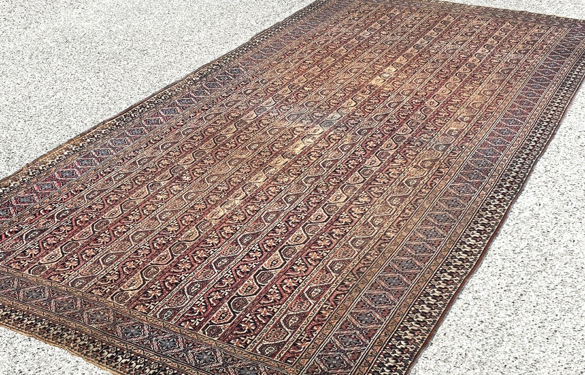 Grand Tapis d'Orient,  Ancien Meshed Khorassan Iran : 4.90 X 2.30 Mètres