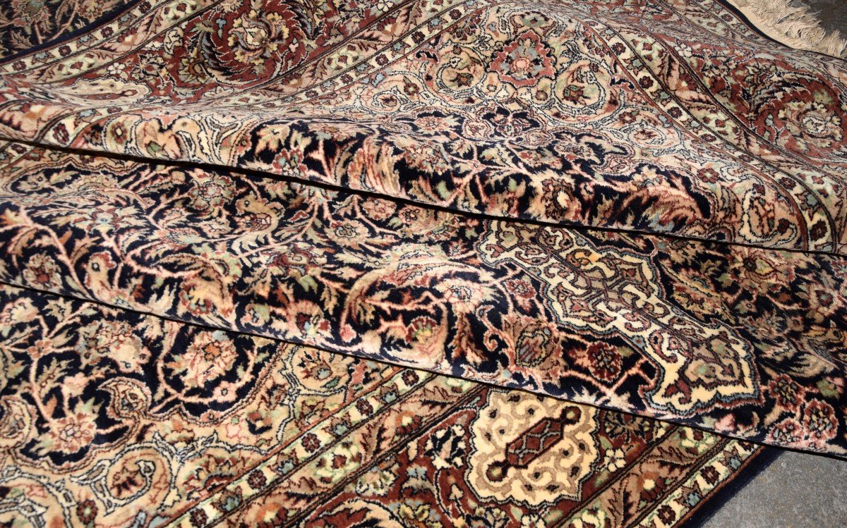 Sino-persian Rug - Handmade - 2.90 X 1.85 Meters-photo-3