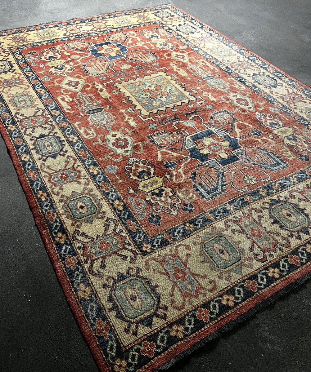 Ghazni Afghanistan Oriental Rug: 3.14 X 2.20 Meters -photo-2