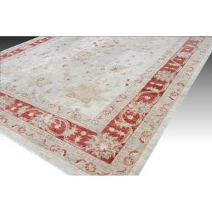  Tapis d'Orient Ziegler : 3.06 X 2.00 Mètres - En Laine, Fait Main"