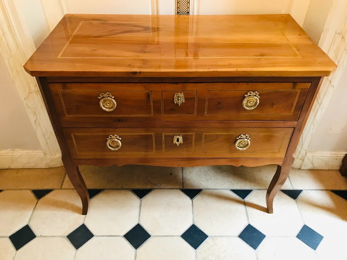 Chest Of Drawers In Walnut - XVIIIth-photo-3