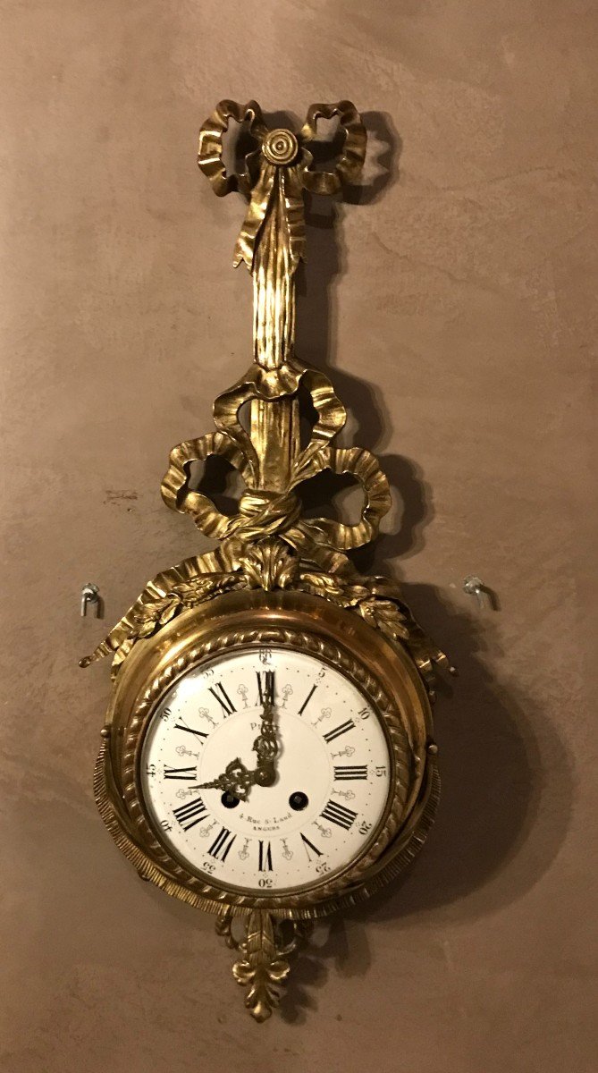 Cartel Louis XVI Style In Bronze