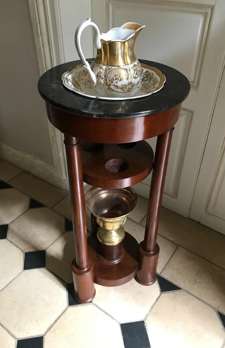 Empire Mahogany Toilet Cabinet