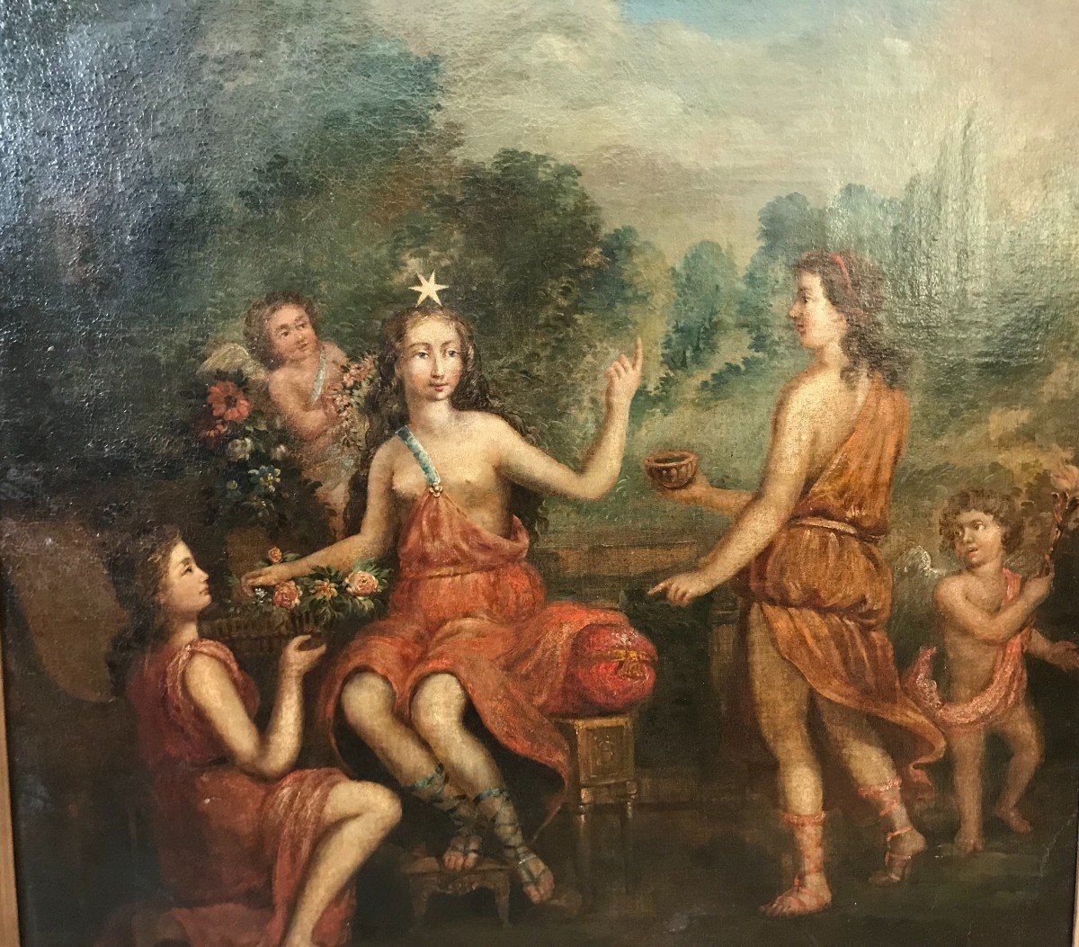 18th Century Mythological Scene