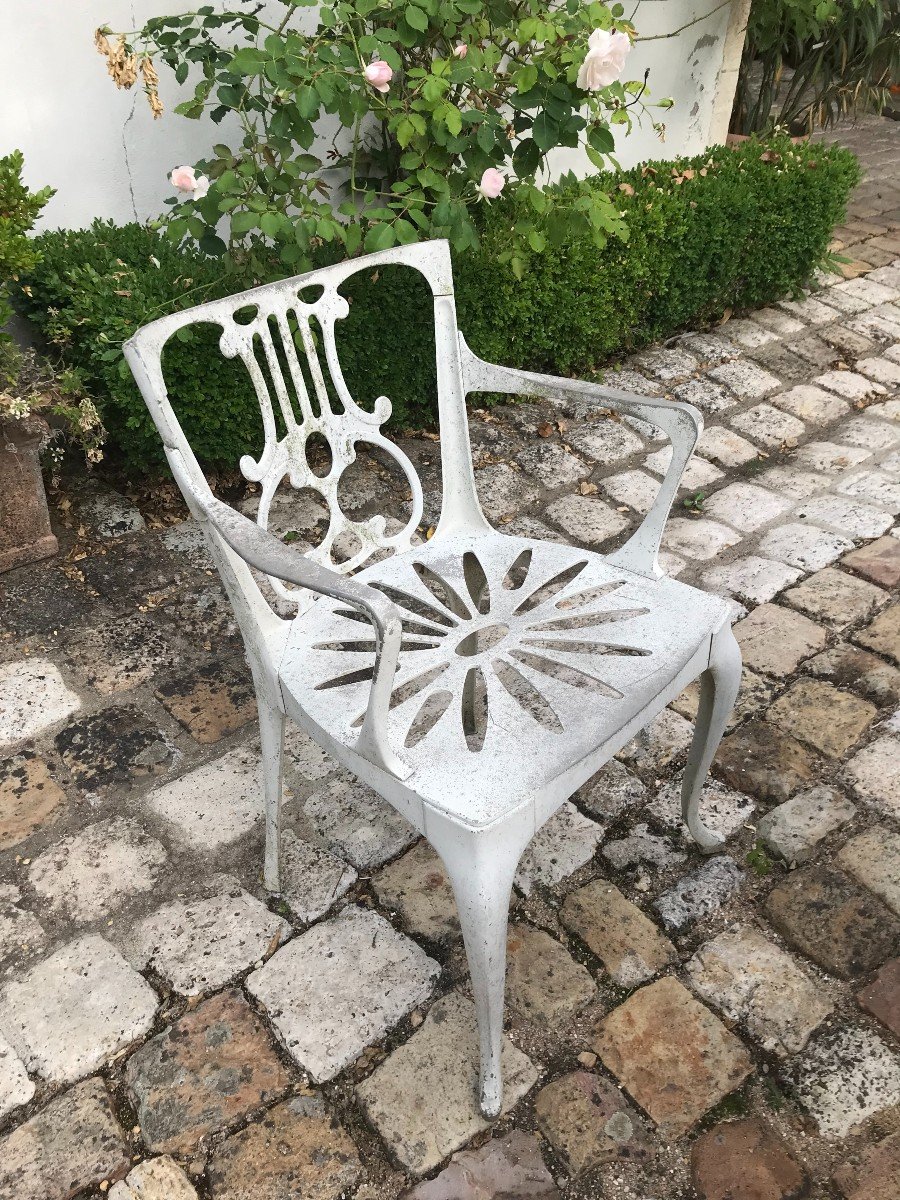 Aluminum Garden Furniture From The 60s-photo-3