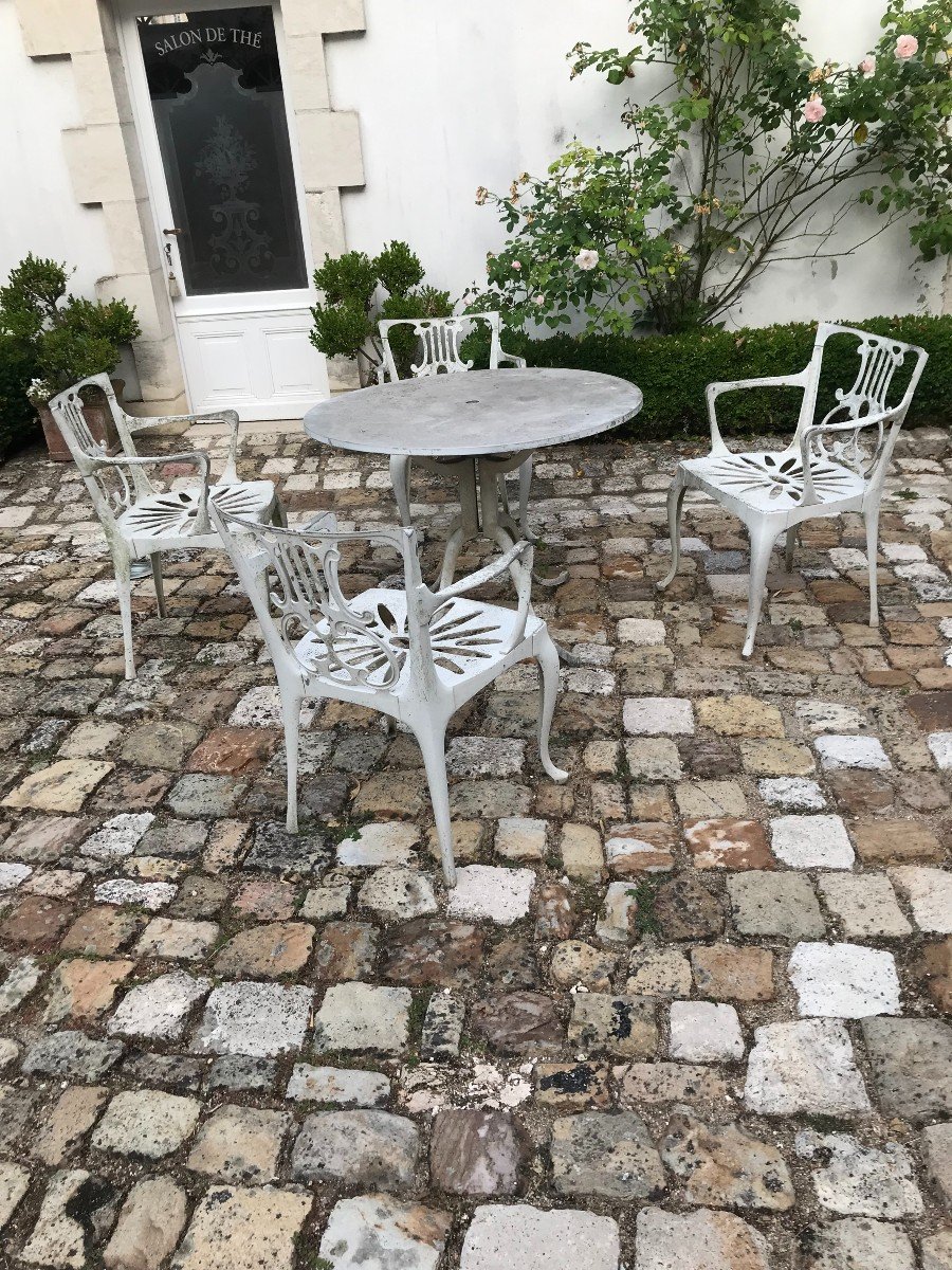 Aluminum Garden Furniture From The 60s