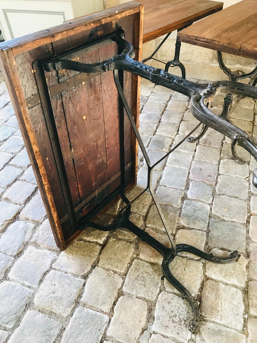 6 Bistro Tables 1900 Period-photo-2