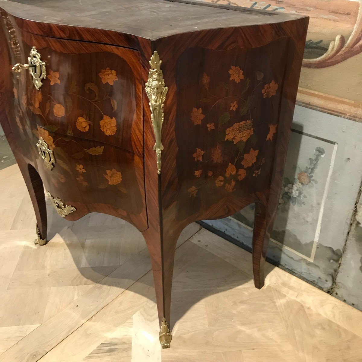 18th Century Commode Stamped Becker-photo-2